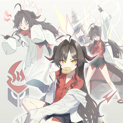This is a pixiv picture whose title is 鬼怒川カスミ.