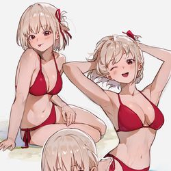 This is a pixiv picture whose title is 錦木千束.