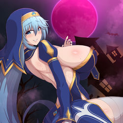 This is a pixiv picture whose title is アクア様🎃.