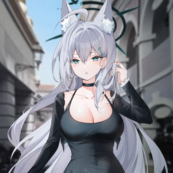 This is a pixiv picture whose title is シロコ.