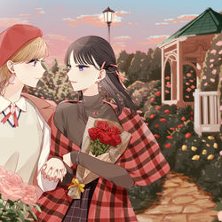 This is a pixiv picture whose title is 最終巻でました🌹🌹.