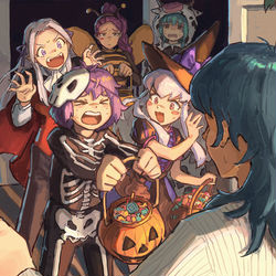 This is a pixiv picture whose title is Trick or Treat?.
