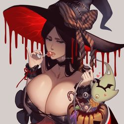 This is a pixiv picture whose title is はろうぃん.