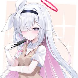 This is a pixiv picture whose title is プラナちゃんに食蜂さんコスして！ってお願いしてみた.