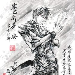 This is a pixiv picture whose title is 【極道畫師】塞巴斯蒂安逆修正.
