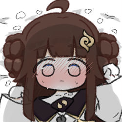 This is a pixiv picture whose title is 인형들한테 고백해봤다 원본.
