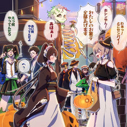 This is a pixiv picture whose title is はっぴーはろうぃん！🎃.