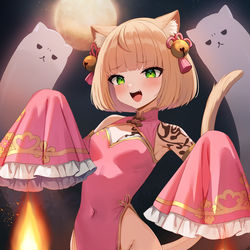 This is a pixiv picture whose title is みるまめちゃん.