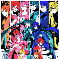 This is a pixiv picture whose title is 「完全数」.