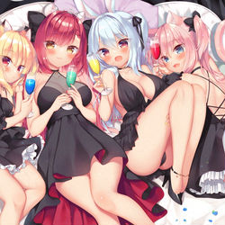 This is a pixiv picture whose title is 乾杯しましょ💕.