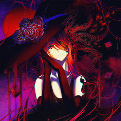 This is a pixiv picture whose title is ■■■ or treat.