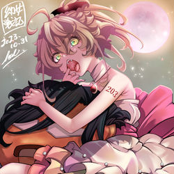 This is a pixiv picture whose title is ハロウィンターニャちゃん2023.