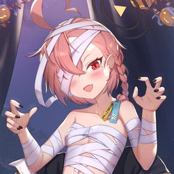 This is a pixiv picture whose title is 🎃.