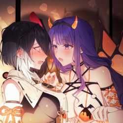 This is a pixiv picture whose title is Happy Halloween！.