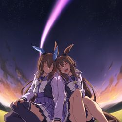 This is a pixiv picture whose title is アドマイヤベガ.