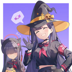 This is a pixiv picture whose title is Trick or treat！.