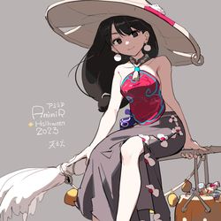 This is a pixiv picture whose title is Amimir 2023 halloween-2.
