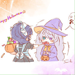 This is a pixiv picture whose title is ☆はっぴぃはろいん☆.