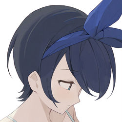 This is a pixiv picture whose title is 更科瑠夏.