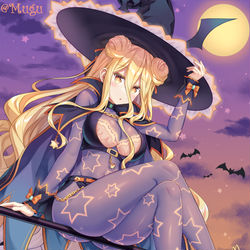 This is a pixiv picture whose title is 【Halloween】七罪姿の六喰ちゃん.