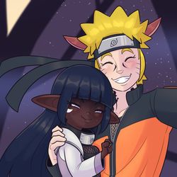 This is a pixiv picture whose title is Muffin x G'raha: Halloween 2023.