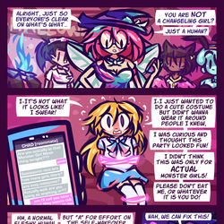 This is a pixiv picture whose title is A Girl Beyond Halloween (TG).
