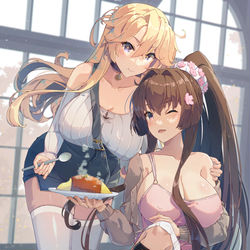 This is a pixiv picture whose title is 大和  Iowa❤️.
