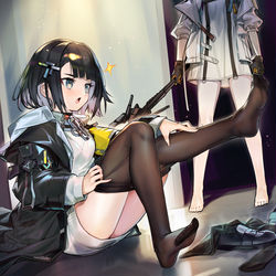 This is a pixiv picture whose title is 追求刺激的管理员小姐.