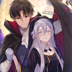 This is a pixiv picture whose title is シンレナハロウィン2023.