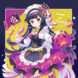 This is a pixiv picture whose title is ハロウィン2023.