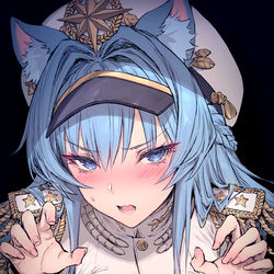 This is a pixiv picture whose title is ヘルム.