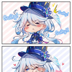 This is a pixiv picture whose title is 小芙芙Furina.