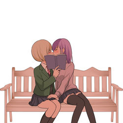 This is a pixiv picture whose title is 読書のあk….
