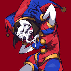 This is a pixiv picture whose title is Pomni.