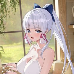 This is a pixiv picture whose title is 綾華２.