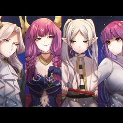 This is a pixiv picture whose title is 決戦.