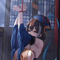 This is a pixiv picture whose title is 華甲.