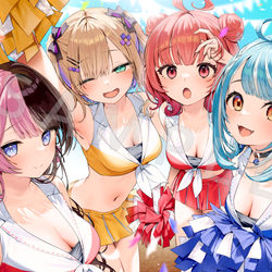 This is a pixiv picture whose title is ぷいすぽっ！文化体育祭.