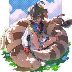 This is a pixiv picture whose title is のんびり.