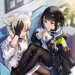 This is a pixiv picture whose title is 管理员小姐与佩丽卡.