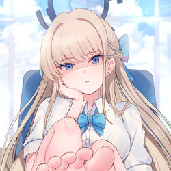 This is a pixiv picture whose title is 足の手入れをさせてくれ。.