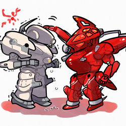 This is a pixiv picture whose title is AC漫画まとめ4.