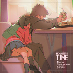This is a pixiv picture whose title is Mcnugget time.