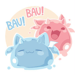 This is a pixiv picture whose title is Slime.