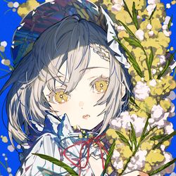 This is a pixiv picture whose title is YELLOW FRILL.