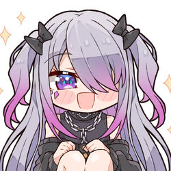 This is a pixiv picture whose title is I am sad :D.