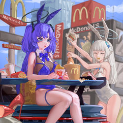 This is a pixiv picture whose title is McDonalds time.
