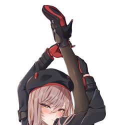 This is a pixiv picture whose title is ラピ、I字バランスいけるか？.