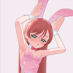 This is a pixiv picture whose title is バニーましろん.