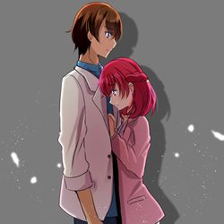 This is a pixiv picture whose title is 私もね….